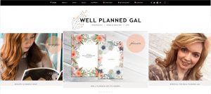 Well Planned Gal Homepage